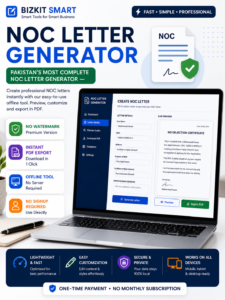 NOC Letter Generator