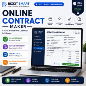 Professional Free Online Contract Maker Tool