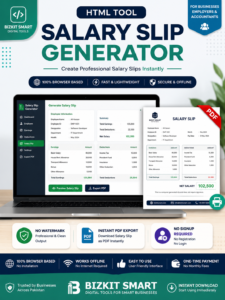 Free Pakistan Salary Slip Generator